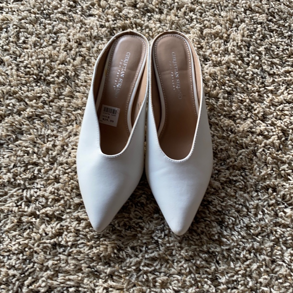 White heels